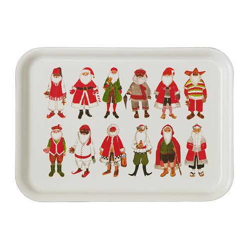 BÄRBAR Tálca, Santa Claus Hosszúság: 28 cm Szélesség: 20 cm